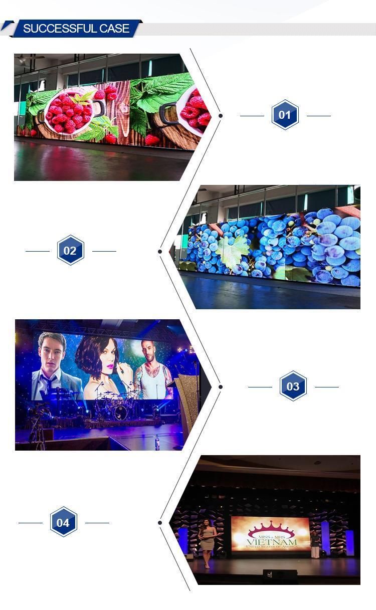 Indoor Rental 500mm*500mm Video Wall LED Display Screen