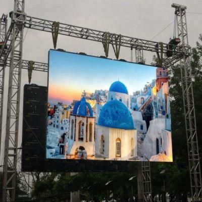 Program SMD3535 P10 Outdoor LED Commercial Advertising Display Screen
