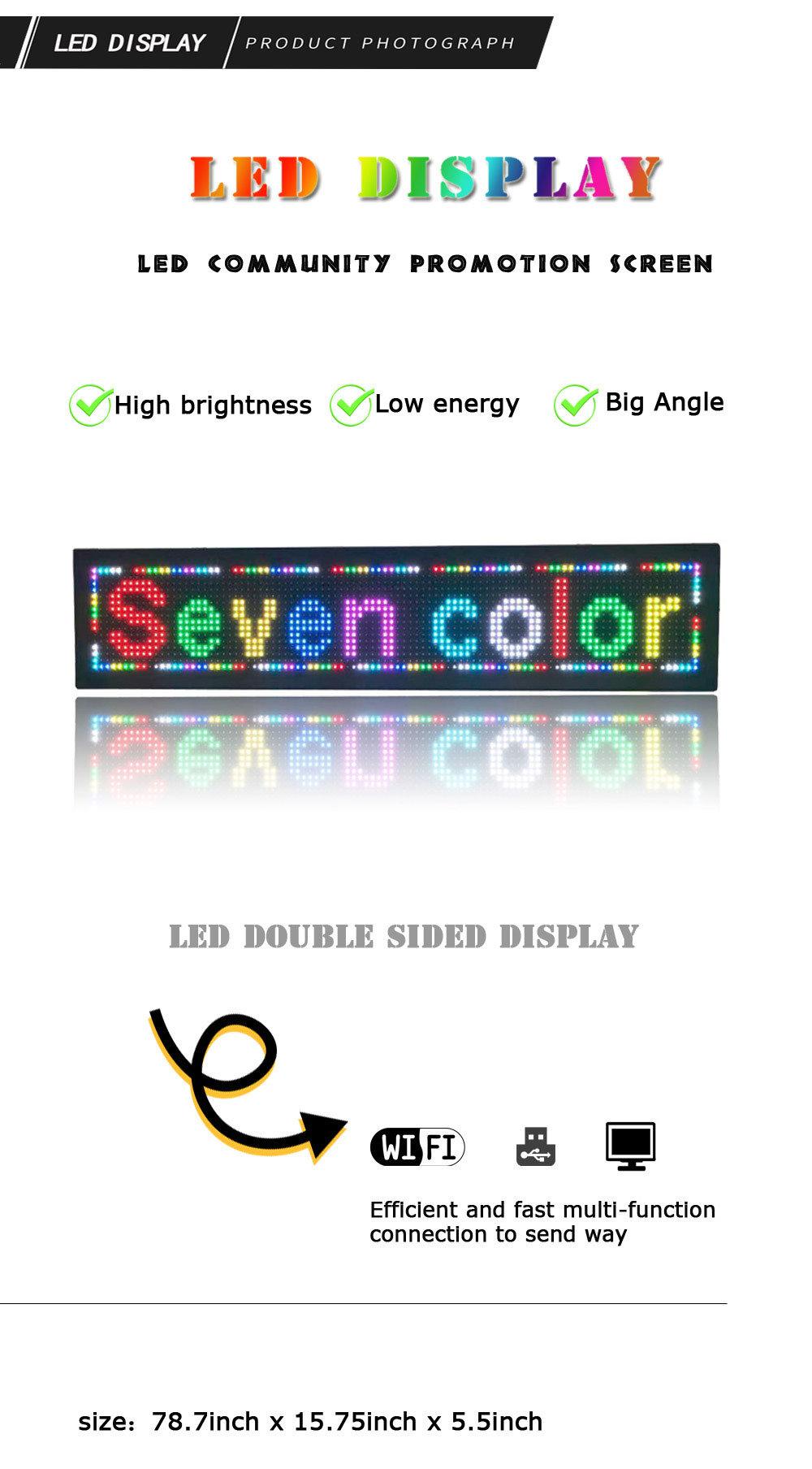 Advertising Video LED Screen RGB LED Module Outdoor LED Board