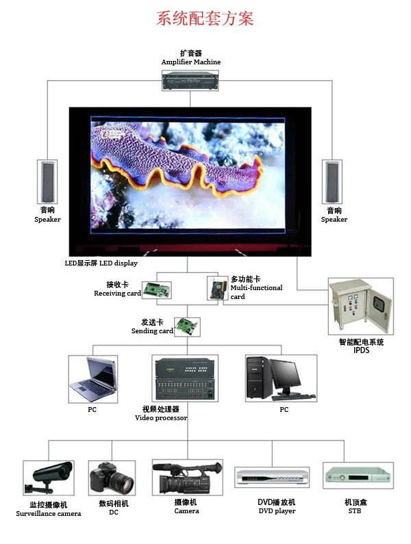 P3/P4/P5/P6 Full Color Indoor LED Display LED Video Wall