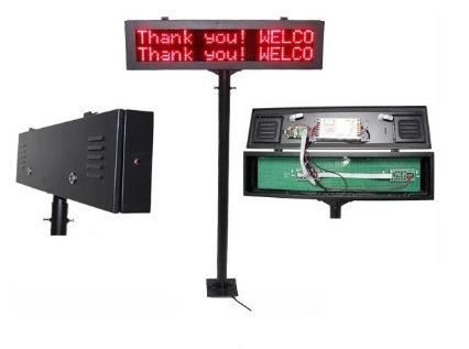 Vehicle Parking Lots Guide System P10 Outdoor Parking LED Display