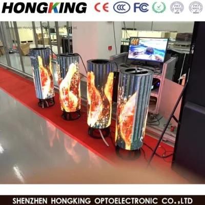 News Product Curve Circular Outdoor LED Display Advertisement Screen