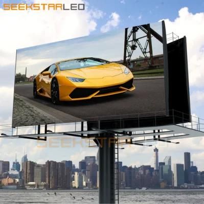 Synchonous Control Way Outdoor Brightness LED Display Advertising Screen P10