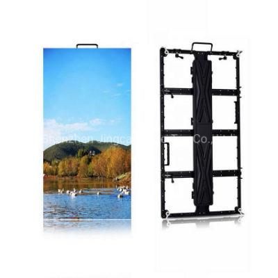 Die-Casting Aluminum Lightweight 500X1000mm P3.91 Indoor Rental Cabinet LED Display