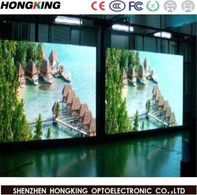 Advertising P4 Indoor Full Color LED Display Wall Front Service with Magnet