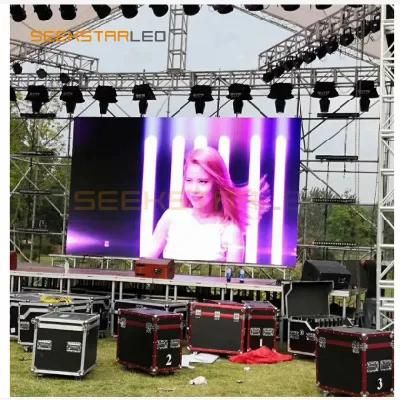 Full Color HD Advertising LED Display Outdoor LED Screen Rental P3.91 P4.81