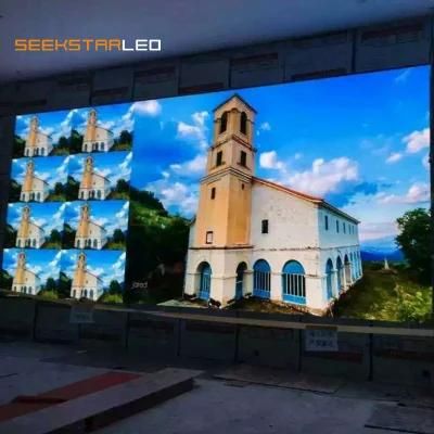 Low Power Consumption LED Video Display P1.25 P1.538 P1.667 P1.86 P2 High Definition Indoor Small Pixel Pitch LED Display
