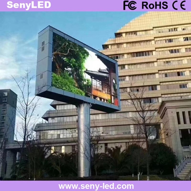 Double Column Permanent Installation Video Board Outdoor LED Display Screens (P5mm)