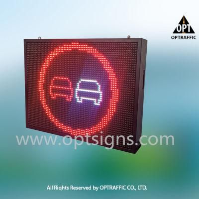 Outdoor LED Display LED Traffic Signs Road Safety Display