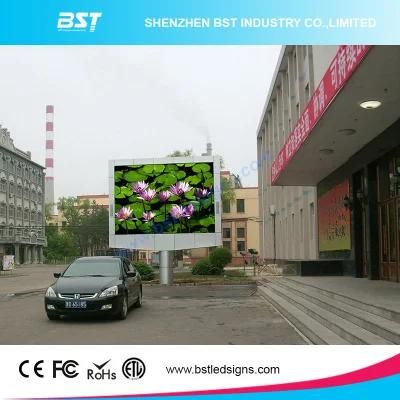 P6mm Full Color Outdoor Advertising LED Display LED Video Wall Screen 1r1g1b