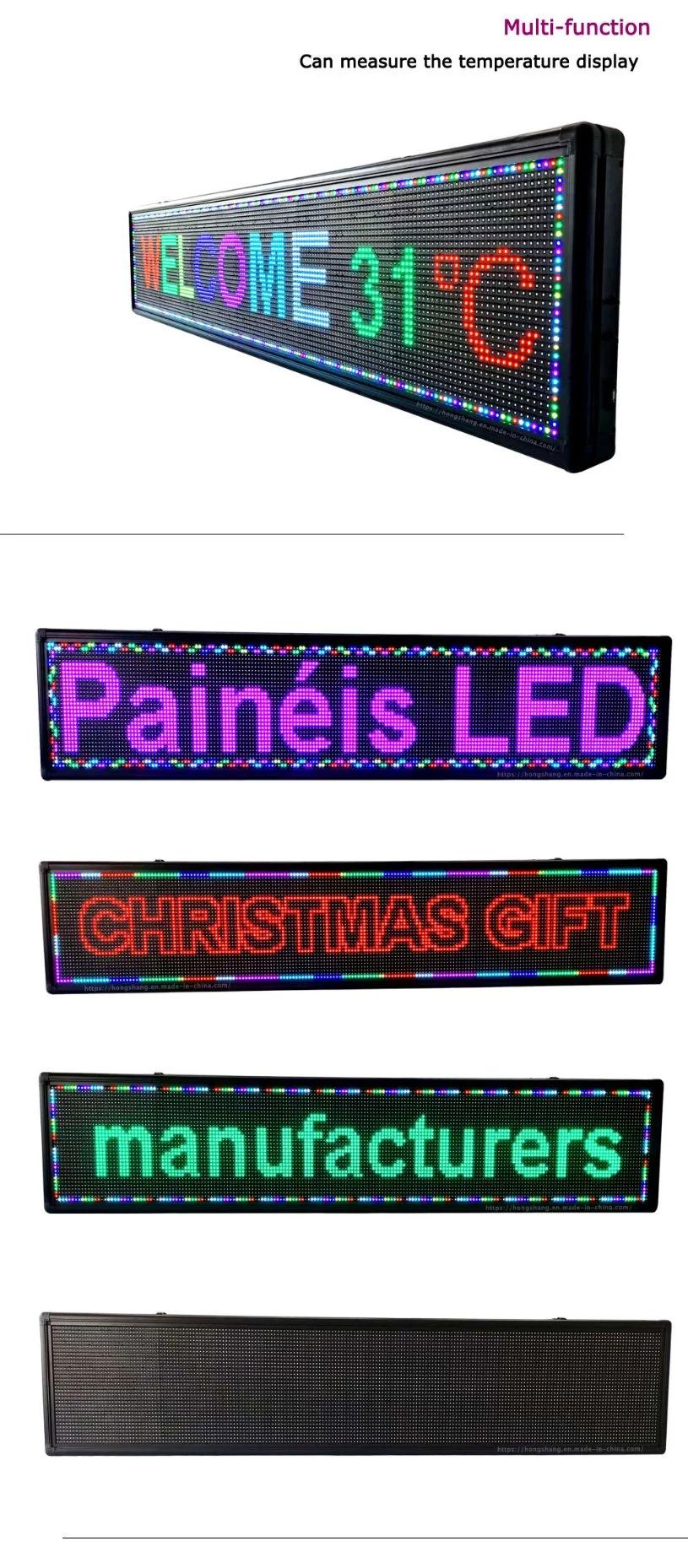 P10 Waterproof RGB Color LED Screen Outdoor Advertising Display Screen