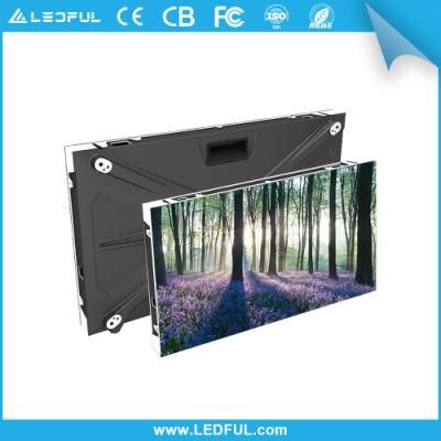 Indoor P1.5 LED Display 640X480mm Die Casting Aluminum Cabinet for Fixed Installation