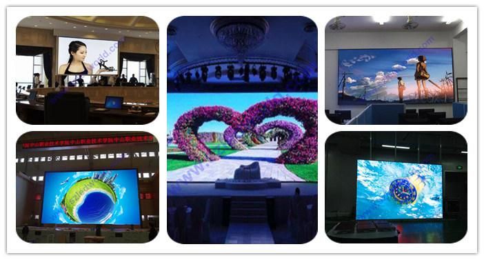 P6 Full Color LED Display Screen Panel for Indoor Advertising