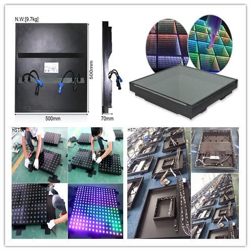 LED Infinite 3D Dance Floor Screen