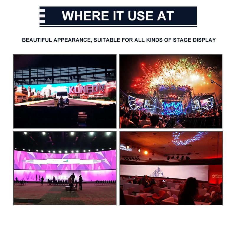 P10 Full Color Indoor Stage LED Panel Display