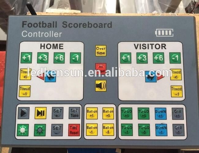 Basketball Game 24 Second Electronic Timer Wireless Portable LED Football Scoreboard