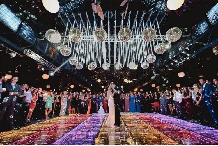 Disco/Club/DJ/Events Editable Pixel Digital Video LED Dance Floor