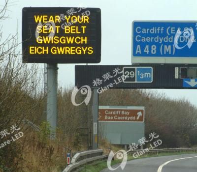 P31.25 3r2g1b LED Traffic Displays and LED Variable Message Signs Gantry Board