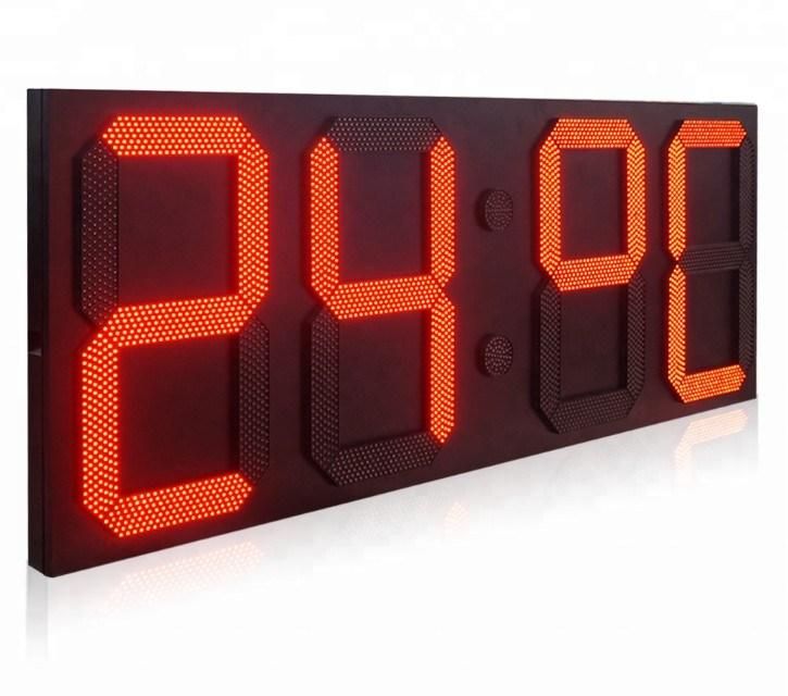 RF Wireless Control LED Time Date Temperature LED Clock Time Board