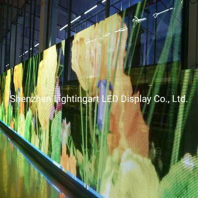 H3.91-V7.81 Glass Panel Transparent LED Display Screen