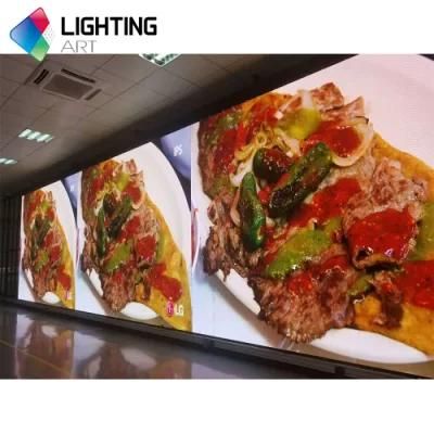 P3.91 64*64 Outdoor Rental 500*500mm Black LED Display Screen