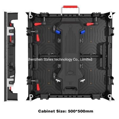 China Factory Price P3.91 P4.81 Indoor Display SMD Full Color Rental LED Screen Stage Video Wall