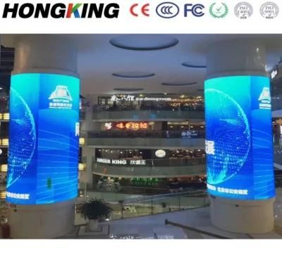 Outdoor P1.875 Curved Flexible LED Display Screen Panel for Advertising