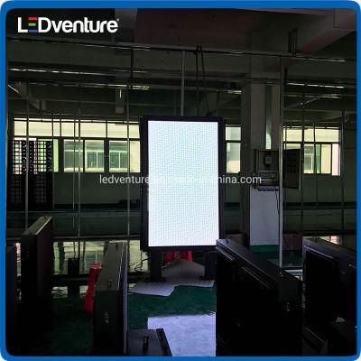 Outdoor Ultra Brightness LED Pole Screen Factory