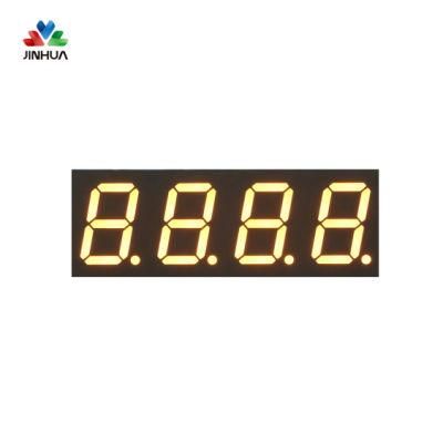 Pins Common Cathode 0.28 Inch White Four Digit 7 Segment Seven Segment LED Display