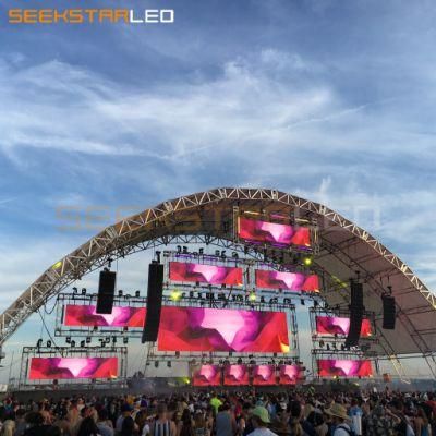 Outdoor LED Display Screen Rental Stage Screen P4.81 Waterproof LED Display