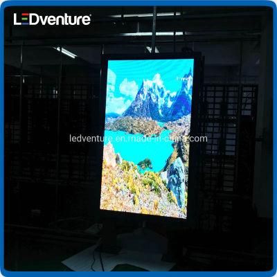 P6 Outdoor Full Color LED Smart Lighting Box Advertising Board Display Panel