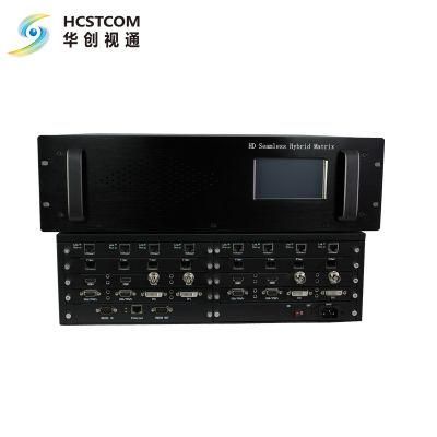 Wireless Control Hybrid Seamless Switching Video Matrix Router with Touch Screen