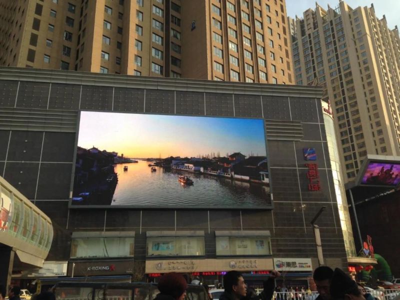 P10 Outdoor Full Color Fixed LED Display Screen for Advertising