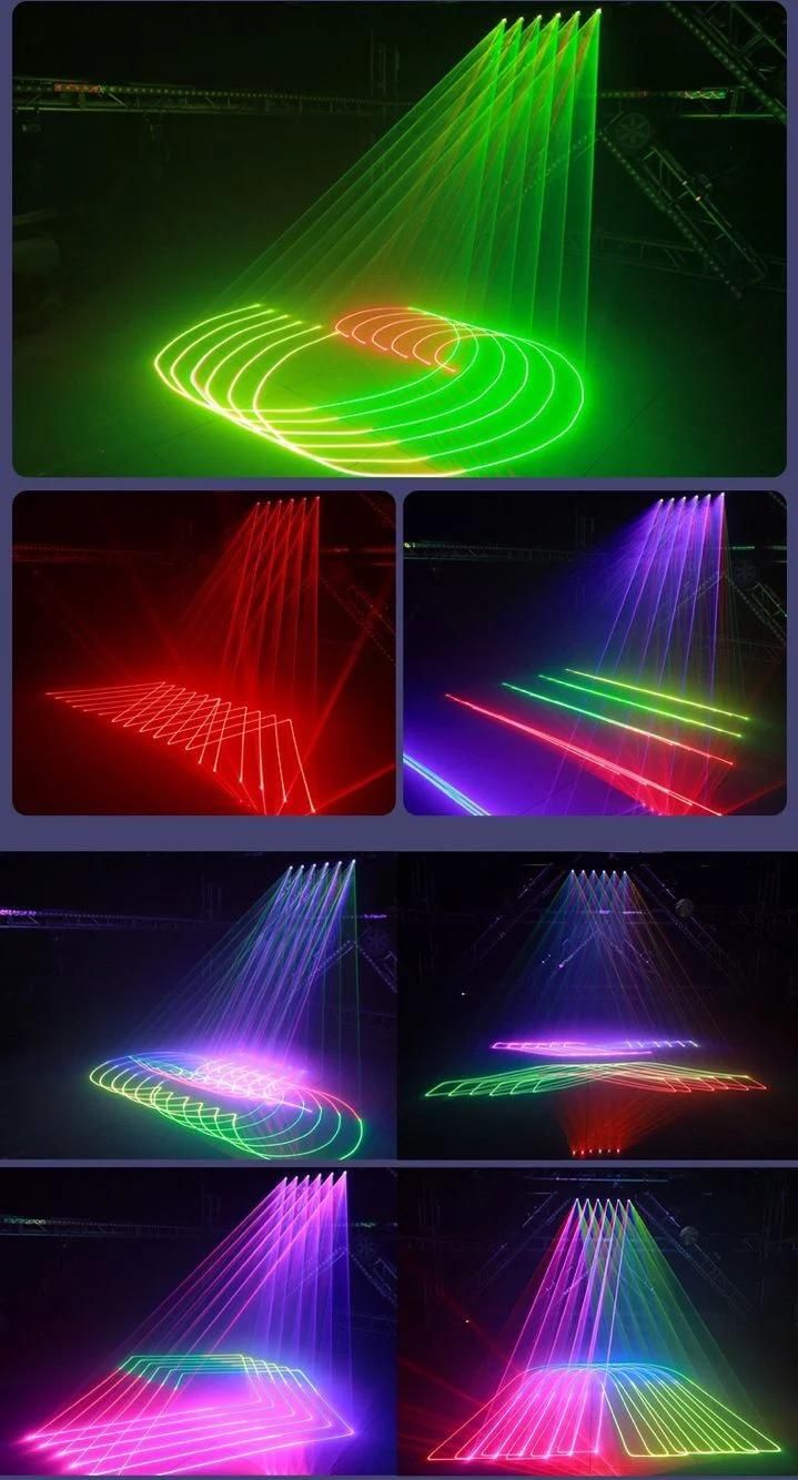 6eyes RGB Full Color Animated Laser Light for Disco KTV