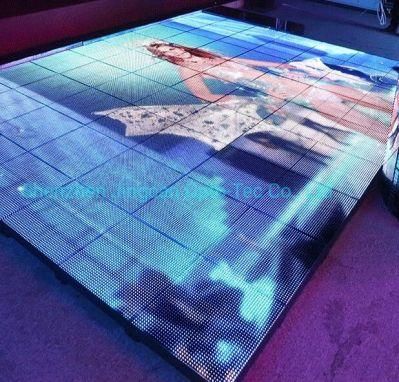 P6.25 HD Video Dance Floor Display Interactive Pressure Sensitive LED Floor