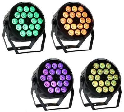 Cheap RGBW LED PAR 4in1 18X10W Light PAR Can LED Wash Effect LED PAR Light Stage Lighting