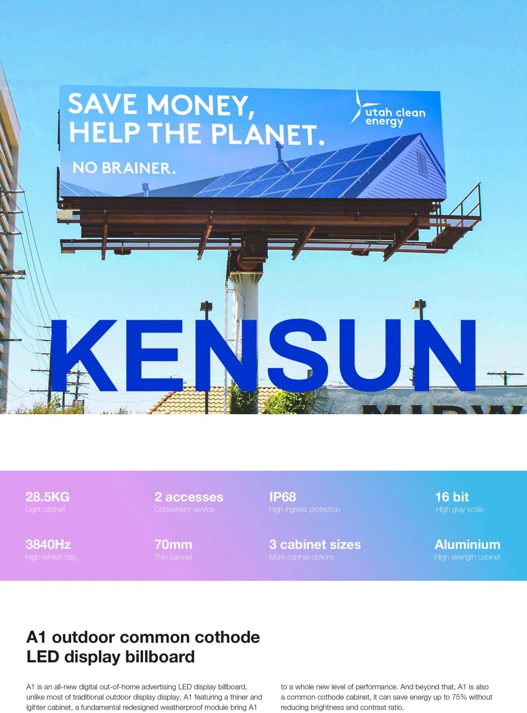 Kensun P5.33 P6.67 P8 P10 Dooh Advertising LED Display