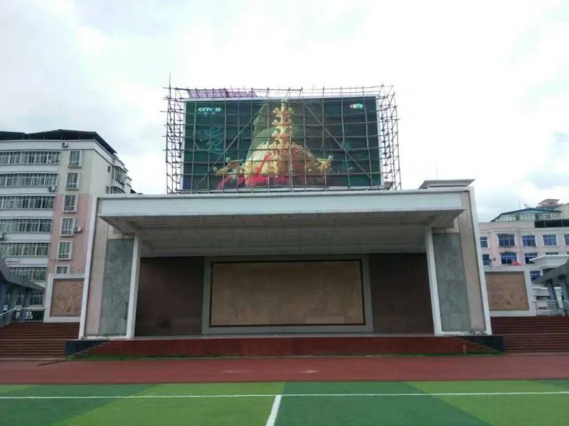 Hot Sell P10 Outdoor LED Screen Display Football Stadium Perimeter