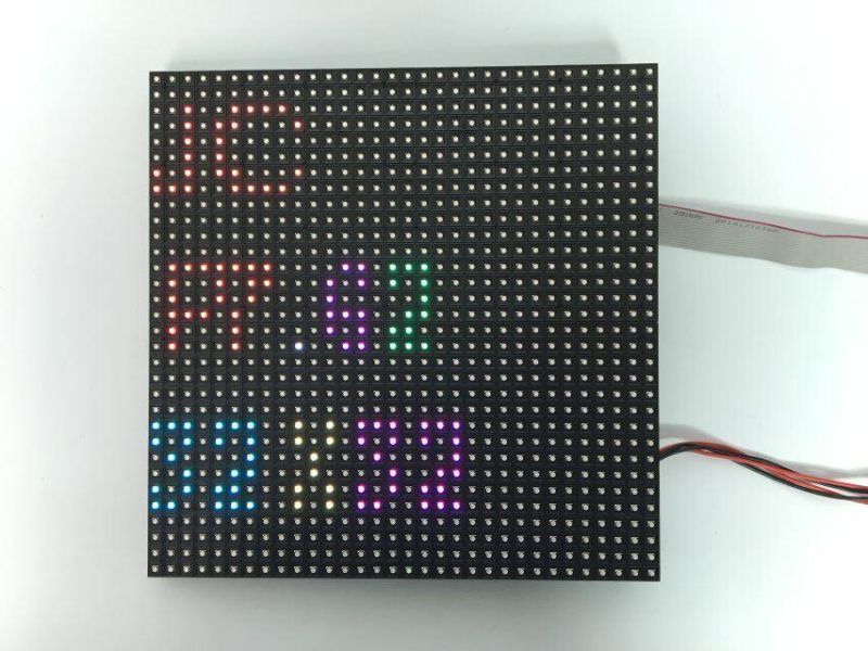 Energy-Saving 32X32matrix Full Color Indoor 1/16scan P7.62 LED Module