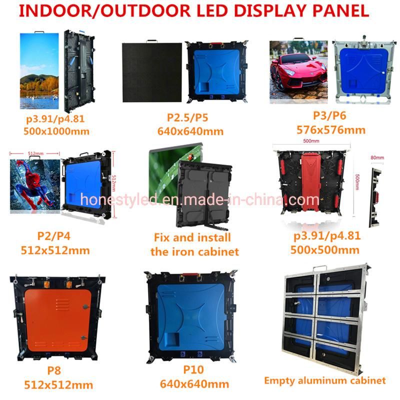 Cost-Effective Products LED Display Screen SMD LED Display Indoor P4.81 Rental LED Display Panel LED Advertising Wall with 3 Years Warranty