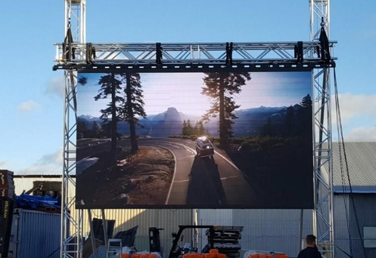 Stage Background LED Display Big Screen Full Color P4.81 Outdoor Rental LED Video Wall