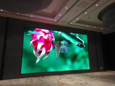 P3.91 RGB Full Color Indoor LED Display Cabinet 500X1000mm