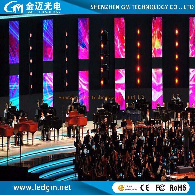 Indoor Rental P3mm HD Full Color LED Sign, LED Video Wall with Stage Performance