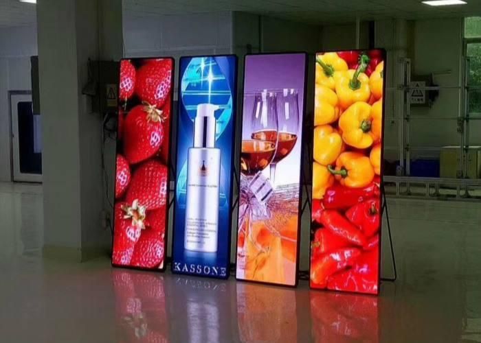 SMD Indoor P2.5 Poster LED Display Mirror LED Screen 640*1920mm