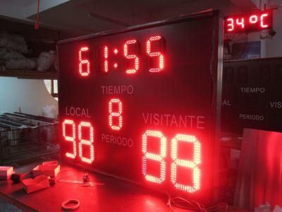 6inch Red 7segment LED Digital Football Scoreboard