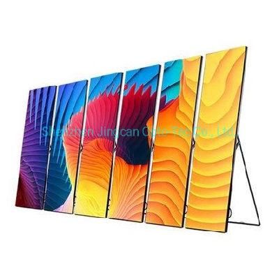 High Refresh Rate Removable Poster P1.875 Floor-Standing LED Display