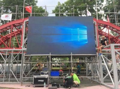 Cheaper Price Outdoor Rental LED Display P8 Iron Cabinet