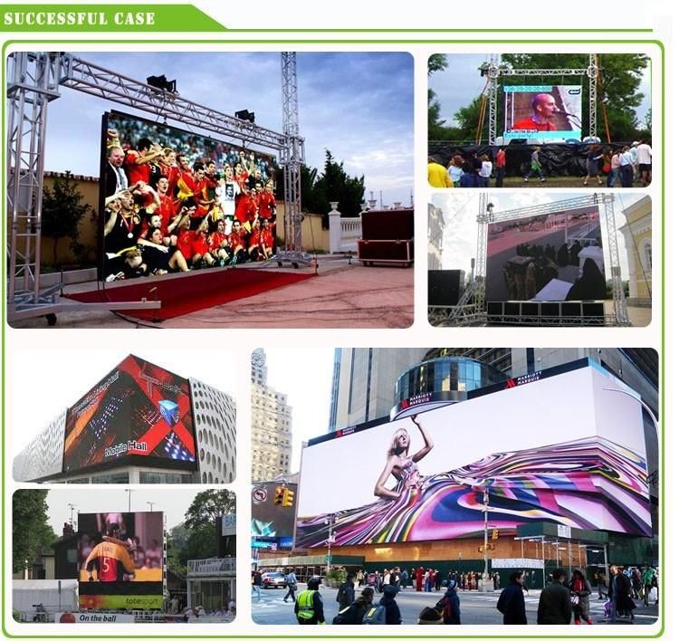 High Resolution Outdoor Full Color IP65 LED Display Advertising Board