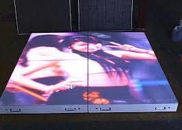 Thin P6.25 HD Full Colour Indoor and Outdoor Interactive Dance Floor Video Screen