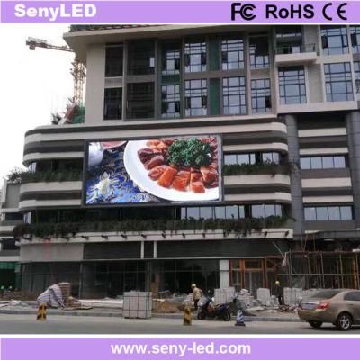 Outdoor DIP Full Color Video Sign Board LED Advertising Panel for Shopping Guide